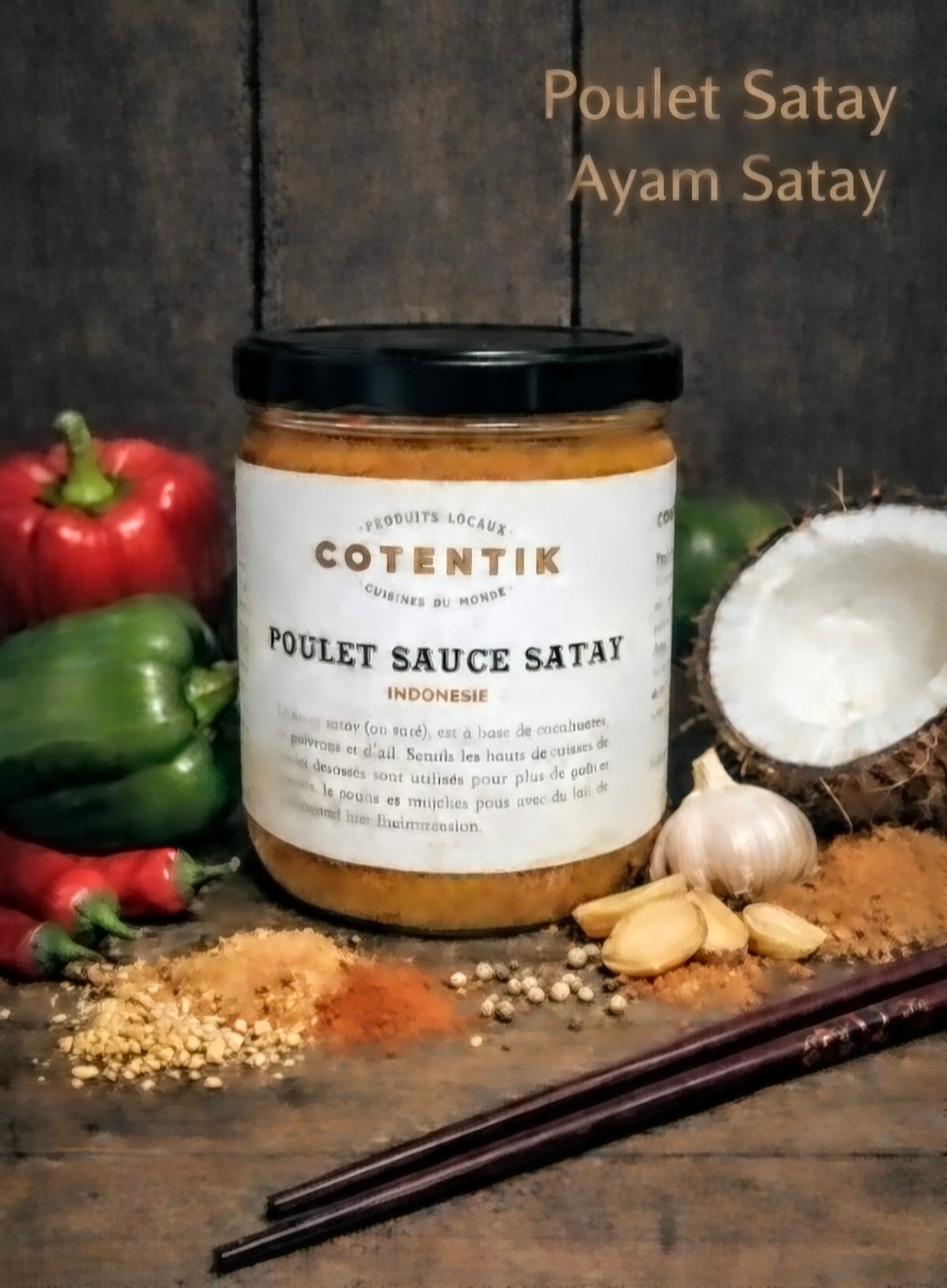 Poulet Satay — CotentiK